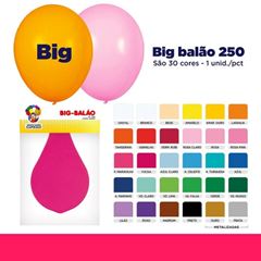 BALAO 250 VERMELHO C/1  BIG