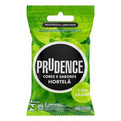 PRESERVATIVO PRUDENCE HORTELA PCT C/3