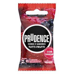 PRESERVATIVO PRUDENCE TUTTI FRUTTI C/3