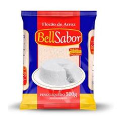 FLOCAO ARROZ 500G  BELLSABOR