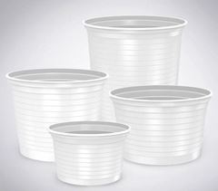 DESC POTE 250ML TRANSP C/50 MINAPLAST