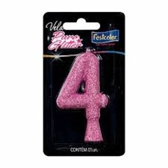 FEST VELA BIG ROSA 4 GLITER