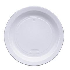 DESC PRATO BCO PR 18CM TOTAL PLAST