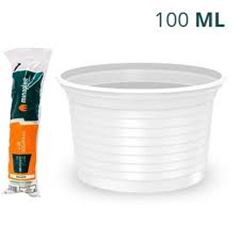 DESC POTE 100ML TRANSP C/100 MINAPLAST