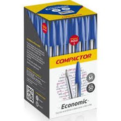 MAT. ESC CANETA ECONOMIC AZUL COMPACTOR