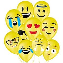 BALAO 11 EMOJIS SORTIDOS C/25 UND