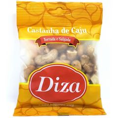 CASTANHA CAJU TORR C/SAL SACHE 80G DIZA