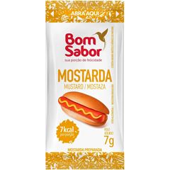 MOSTARDA 7G SACHET BOM SABOR C/182