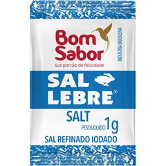 SAL REFINADO SACHET 0,8GR BOM SABOR