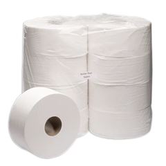 PAPEL HIG 300M C/8 BRANCO AFIK