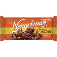 CHOCOLATE BARRA 80G AMENDOIM NEUGEBAUER