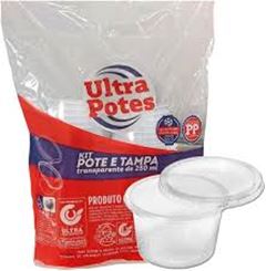 KIT POTE MULTI USO 250ML REDONDO ULTRA