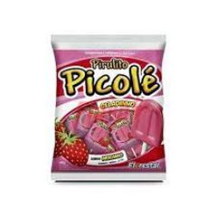 PIRULITO 550G PICOLE GELADINHO MORANGO