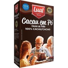 CHOCOLATE PO 100% CACAU LUAL INSTANTANEO