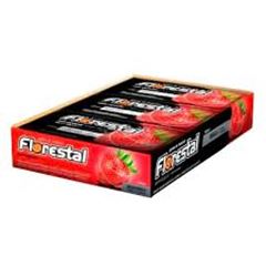 CHICLETE S/ACUCAR 8,5G MORANGO FLORESTAL