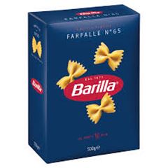 MASSA BARILLA 500G FARFALLE