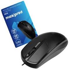 MOUSE C/FIO USB OFFICEEASY PRETO MAXPRIN