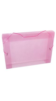 MAT. ESC PASTA PLASTICA FC 20MM ROSA ACP