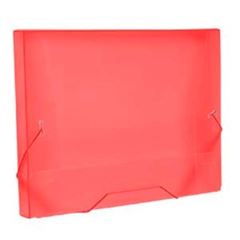 MAT. ESC PASTA PLAS FC 20MM VERMELHO ACP