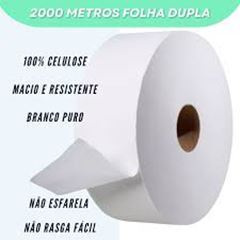 PAPEL HIGIENICO FL DUPLA 200M 100% CELUL