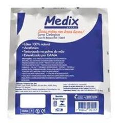 LUVA CIRURGICA LATEX C/PO N 7.0 MEDIX