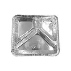 EMB ALUM BD 3-DIV 900ML C/100 LIFE CLEAN