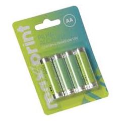 PILHA AAA ALCALINA C/4UN  1,5 V MAXPRINT