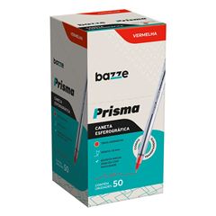 CANETA VERMELHA 1.0 MM SIX BAZZE