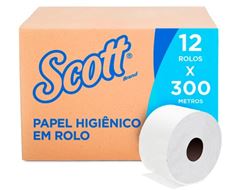 PAPEL HIGIENICO 300M F.DUPLA SCOTT ESSEN