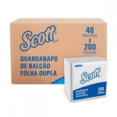 GUARDANAPO 21,3X10CM F.DUPLA SCOTT C/200