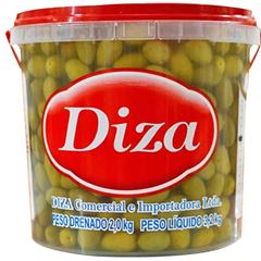 AZEITONA SEM CAROCO BALDE 2KG DIZA